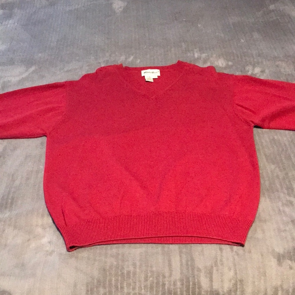 Eddie Bauer V neck sweater